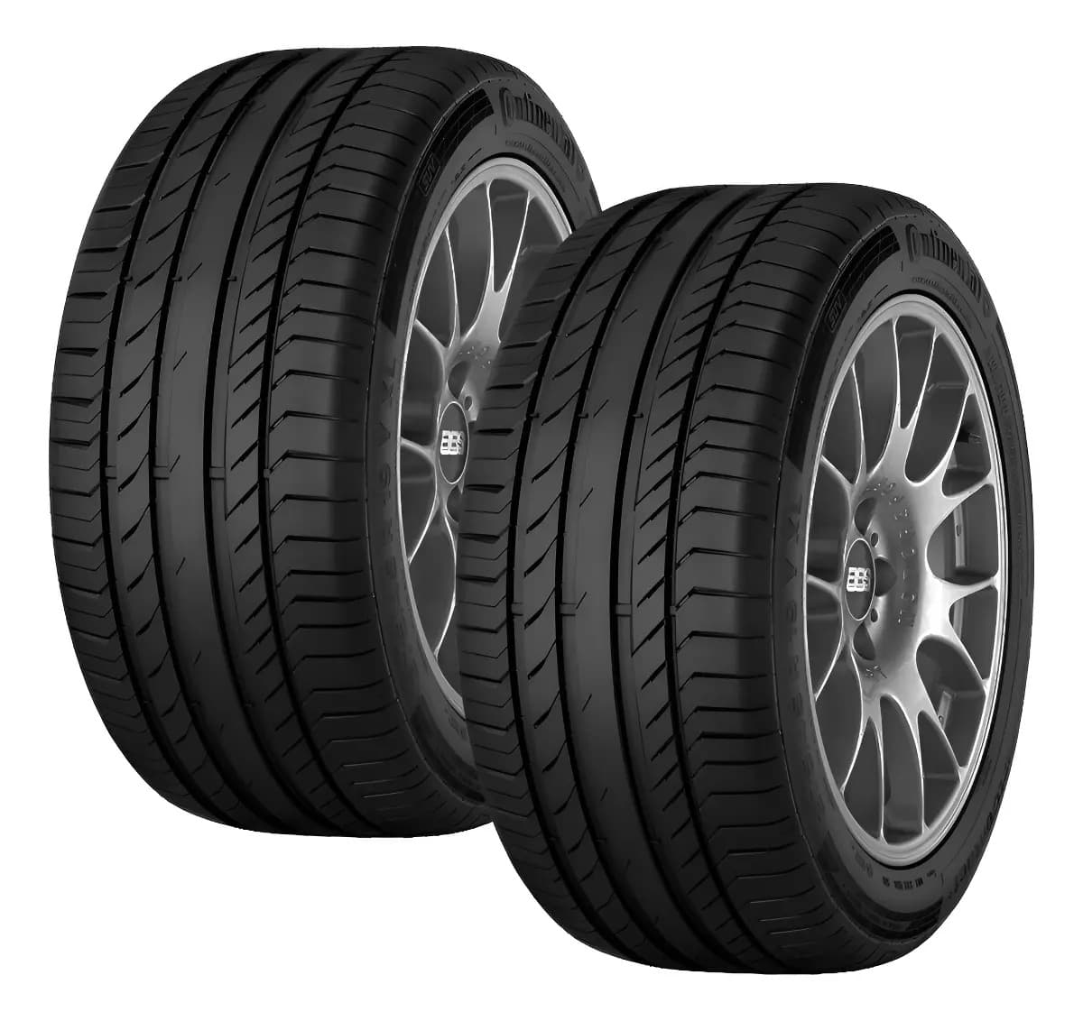 Kit De 2 Llantas 255/45r19 Continental