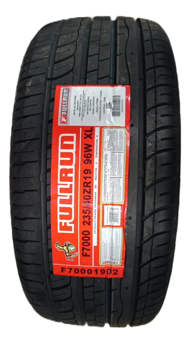 Llanta 225/35r20 Fullrun F7000 Dot 2020-2026