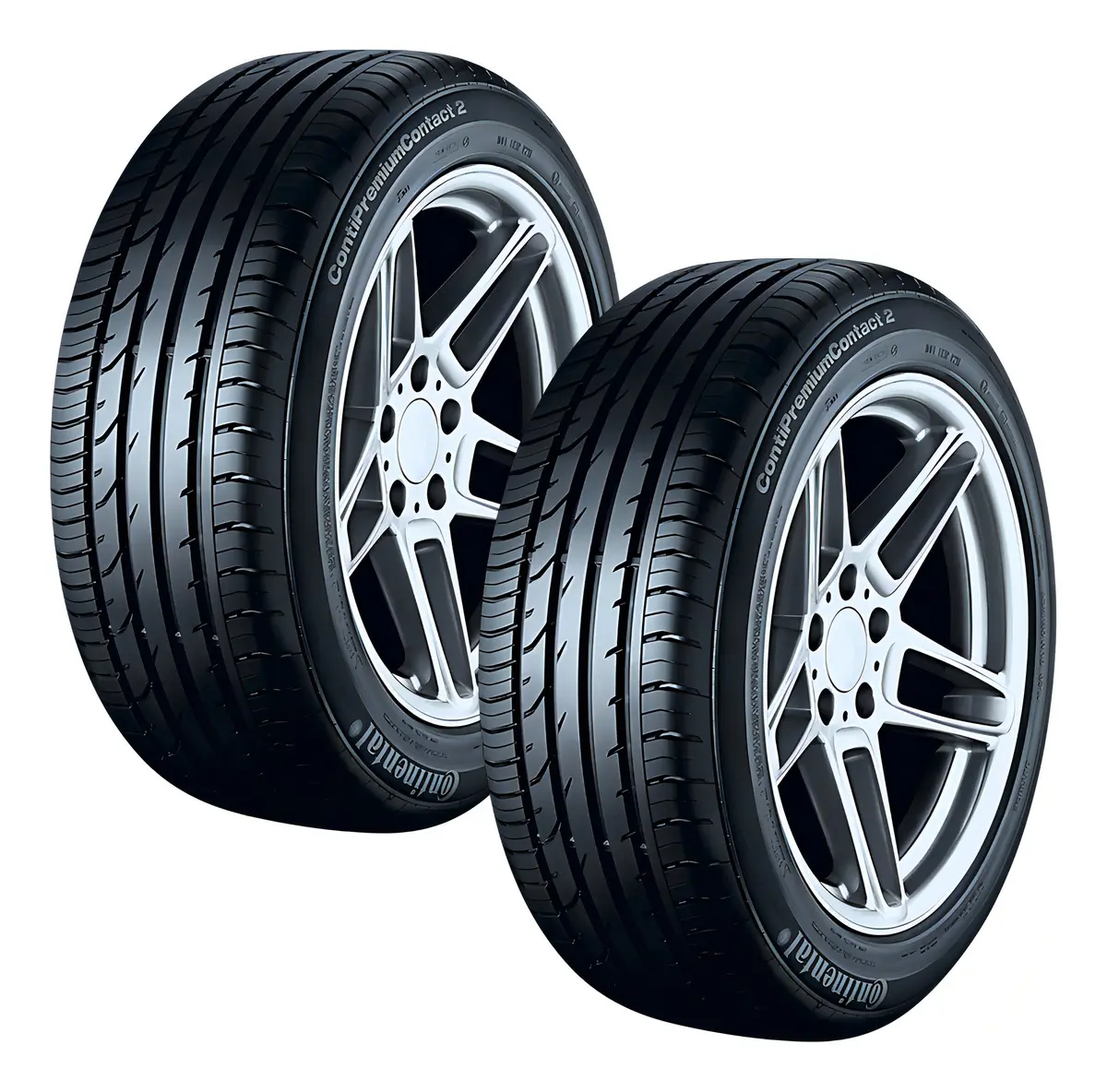 Kit De 2 Llantas 195/65r15 Continental